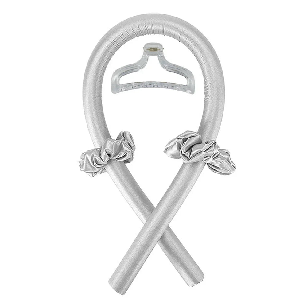 Bandeau à bigoudis sans chaleur, rouleaux en soie pour des boucles sans chaleur, bandeau doux pour dormir, bigoudis pour cheveux paresseux, outils de coiffure