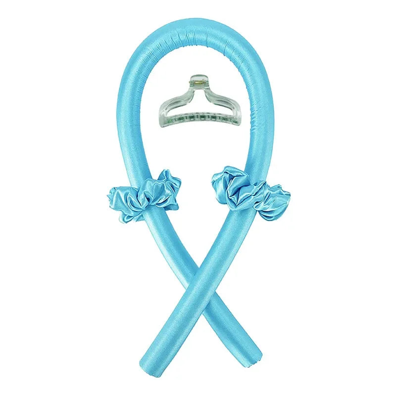 Bandeau à bigoudis sans chaleur, rouleaux en soie pour des boucles sans chaleur, bandeau doux pour dormir, bigoudis pour cheveux paresseux, outils de coiffure