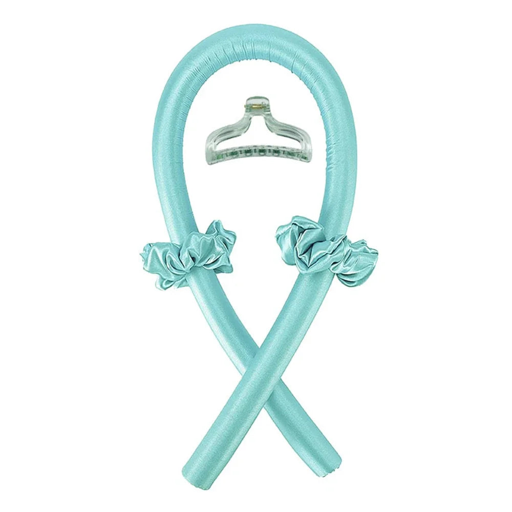 Bandeau à bigoudis sans chaleur, rouleaux en soie pour des boucles sans chaleur, bandeau doux pour dormir, bigoudis pour cheveux paresseux, outils de coiffure