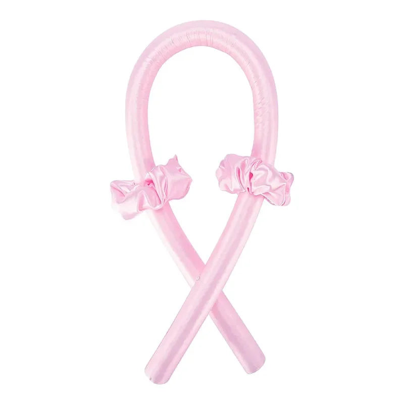 Bandeau à bigoudis sans chaleur, rouleaux en soie pour des boucles sans chaleur, bandeau doux pour dormir, bigoudis pour cheveux paresseux, outils de coiffure