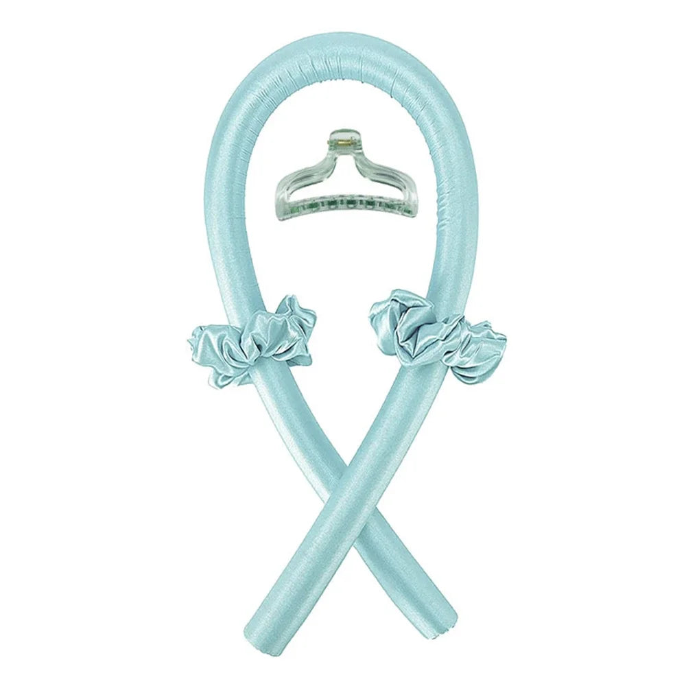Bandeau à bigoudis sans chaleur, rouleaux en soie pour des boucles sans chaleur, bandeau doux pour dormir, bigoudis pour cheveux paresseux, outils de coiffure