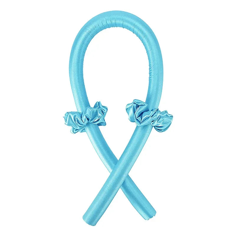 Bandeau à bigoudis sans chaleur, rouleaux en soie pour des boucles sans chaleur, bandeau doux pour dormir, bigoudis pour cheveux paresseux, outils de coiffure