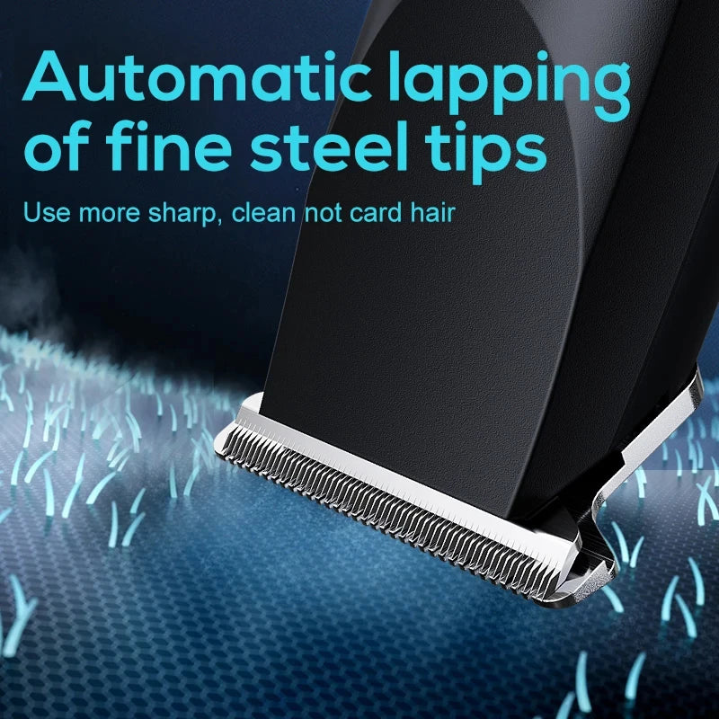 Conception d'une tête de coupe réglable avec chargement USB pour la tondeuse à cheveux électrique et la coupe de la barbe
