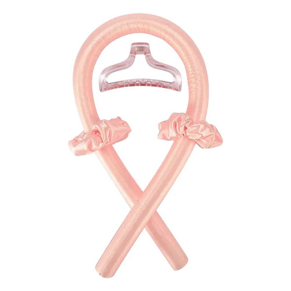 Bandeau à bigoudis sans chaleur, rouleaux en soie pour des boucles sans chaleur, bandeau doux pour dormir, bigoudis pour cheveux paresseux, outils de coiffure
