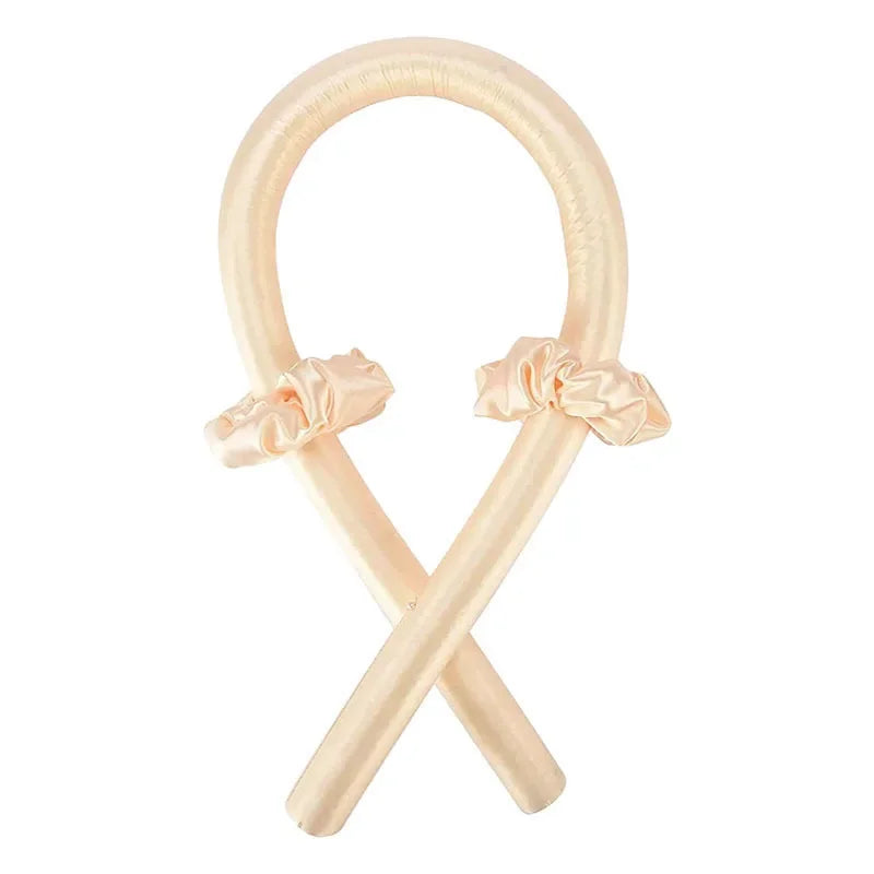 Bandeau à bigoudis sans chaleur, rouleaux en soie pour des boucles sans chaleur, bandeau doux pour dormir, bigoudis pour cheveux paresseux, outils de coiffure