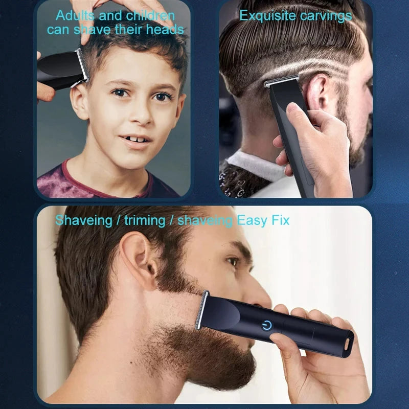Conception d'une tête de coupe réglable avec chargement USB pour la tondeuse à cheveux électrique et la coupe de la barbe