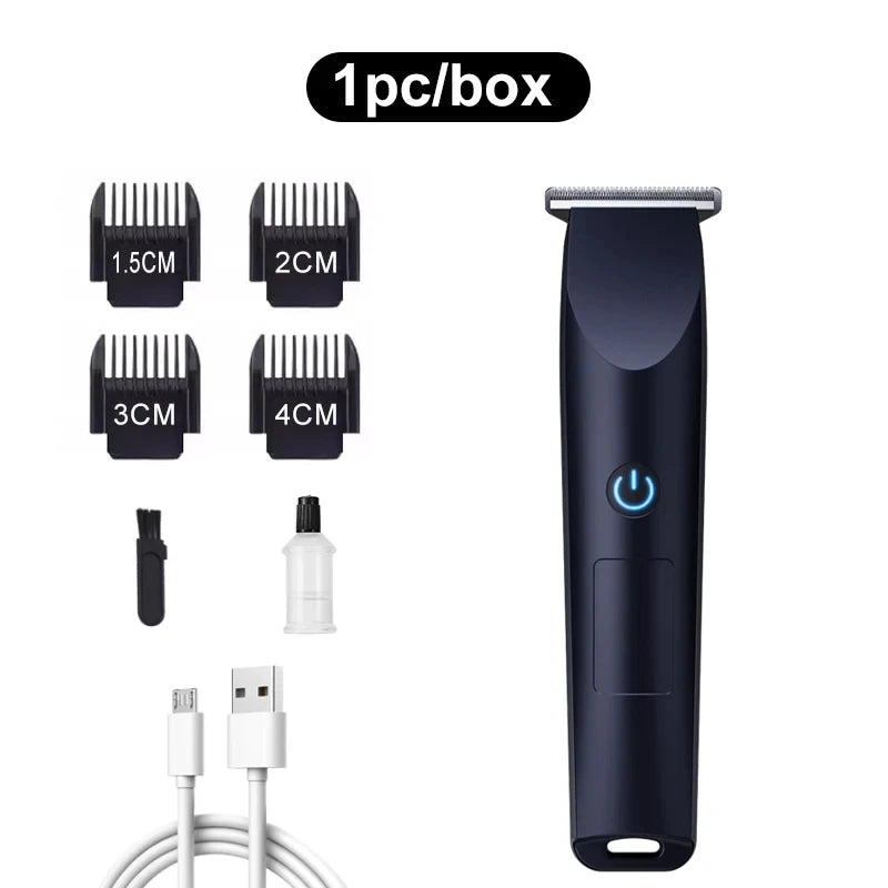 Conception d'une tête de coupe réglable avec chargement USB pour la tondeuse à cheveux électrique et la coupe de la barbe