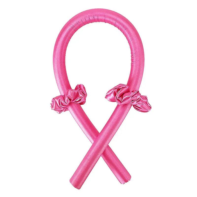 Bandeau à bigoudis sans chaleur, rouleaux en soie pour des boucles sans chaleur, bandeau doux pour dormir, bigoudis pour cheveux paresseux, outils de coiffure