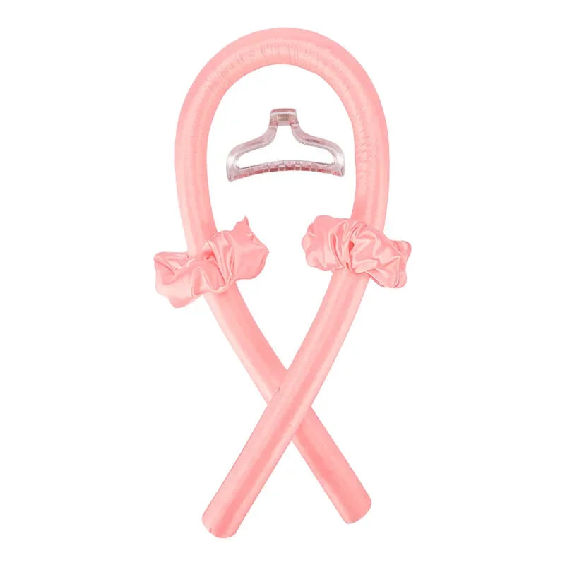Bandeau à bigoudis sans chaleur, rouleaux en soie pour des boucles sans chaleur, bandeau doux pour dormir, bigoudis pour cheveux paresseux, outils de coiffure